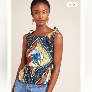 Farm Rio Peplum top and Vieques Skirt SET- M